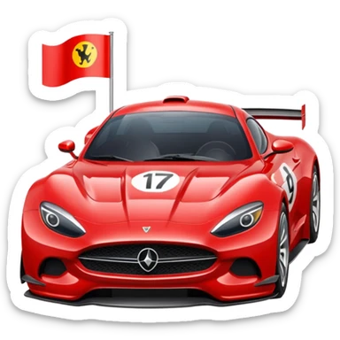 coupe victoire win f1 sticker