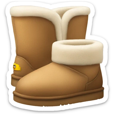 UGG slippers  sticker