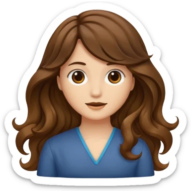 edit hair - medium-length hair sticker