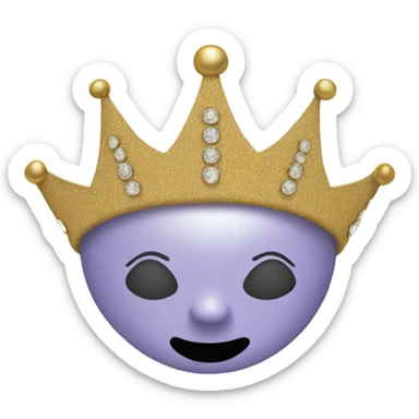 pageant crown sticker