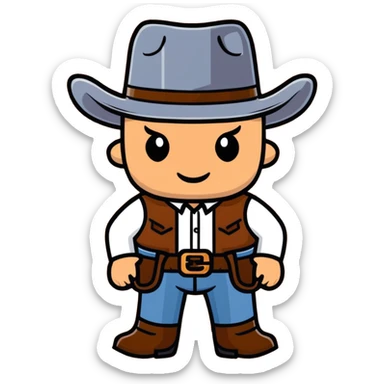 BLK letters in rustic western cowboy style with metallic silver outline and wooden texture sticker