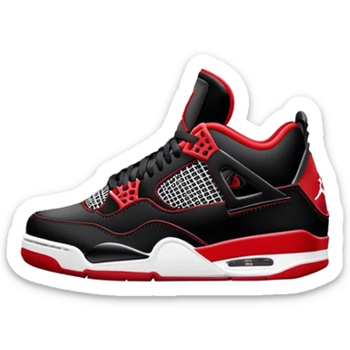 Jordan 4s sticker