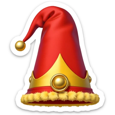 jester hat sticker