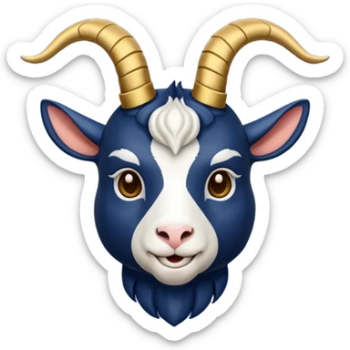 Navy football goat emoji sticker