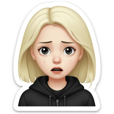 Adury little so of horrors sticker