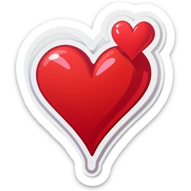 Hyper Realistic in love  sticker