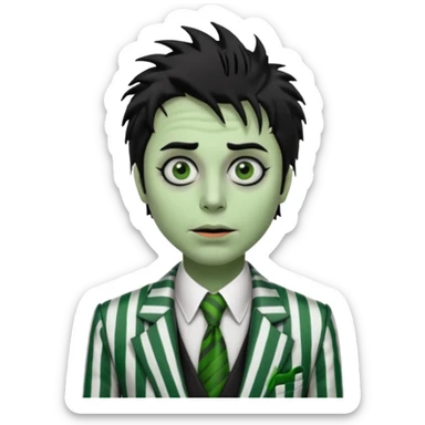 beetle juice sticker