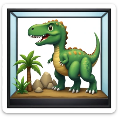 Dinosaur Museum sticker