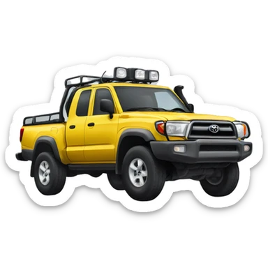 Toyota 4x4 sticker