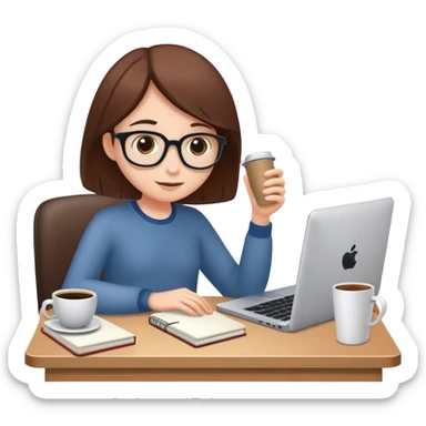 Indie Hacker setup sticker