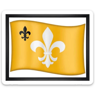 Le vraie drapeau de la vendée a sticker