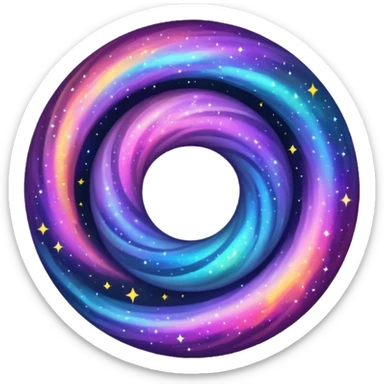 Galaxy Orb sticker