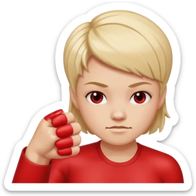 😒✊💅 sticker