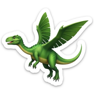 Flying dainosar  sticker