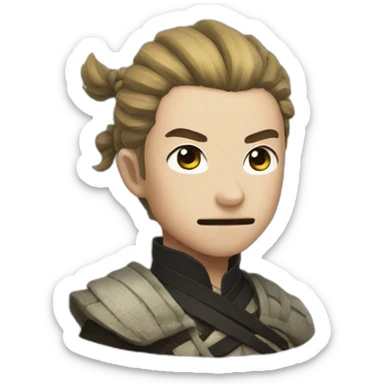 Inosuke from Demon Slayer sticker