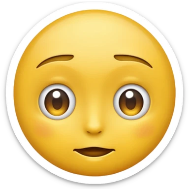 Can you make a emoji turned to the left but it’s giving a side eye sticker