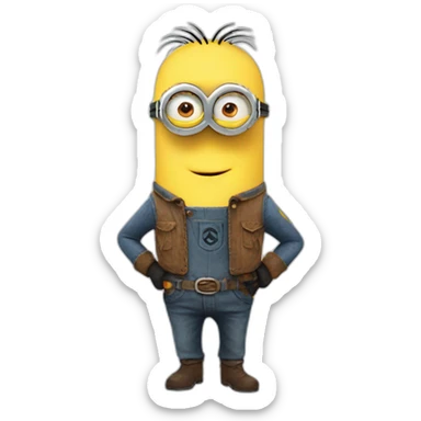 Minions sticker