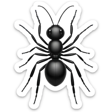 formica, single ant sticker