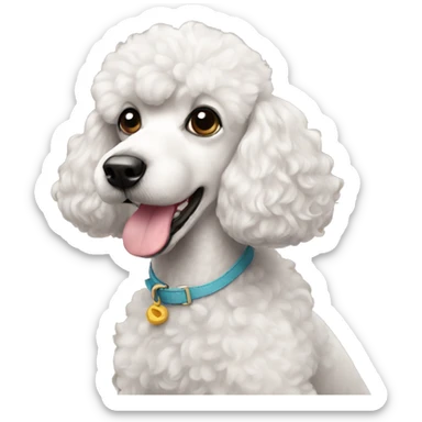 poodle sticker