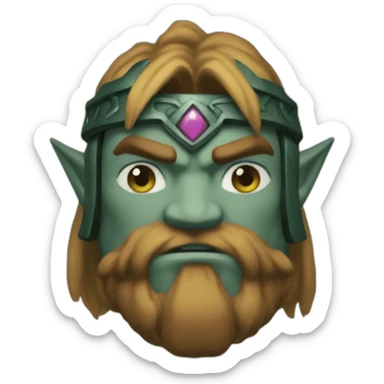 Link combattant ganon sticker