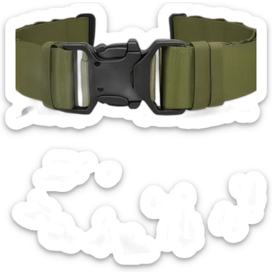 "Made from premium materials and created by field officers, the Sierra Bravo Duty Belt Plus is a multipurpose tactical equipment suitable for any assignment." sticker