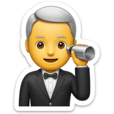 Emoji termo marca o tipo stanley minimalista sin caras sticker