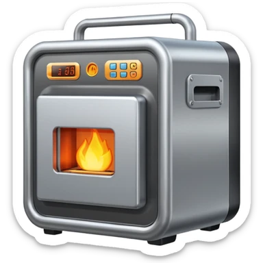 warming machine sticker