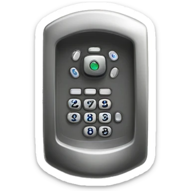 keypad doorlock sticker