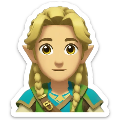 zelda breath of the wild sticker
