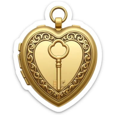 Tiny Key Locket
 sticker