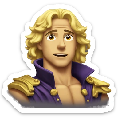 Dio Brando posing sticker