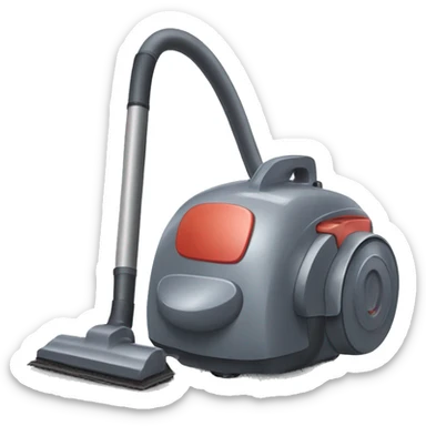 vacuum cleaner with elphant sticker