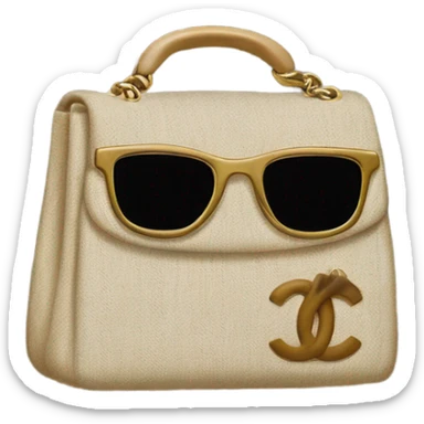 Tweed chanel bag  sticker