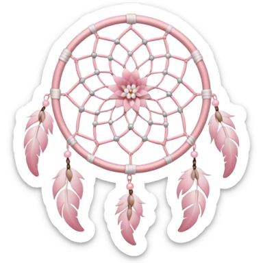 Sakura dreamcatcher sticker