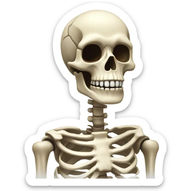 Skeleton do sticker