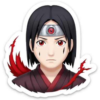 Uchiha Itachi sticker