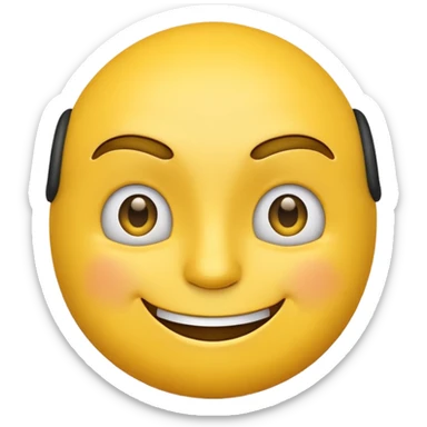 A attitude emoji sticker