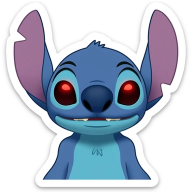 Stitch sticker
