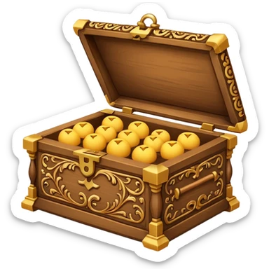 caja de valores sticker