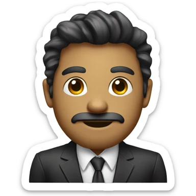 LinkedIn final boss sticker