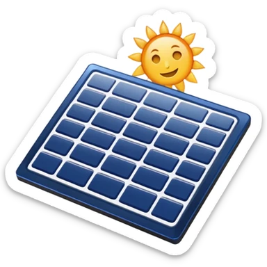 Solar Panel sticker