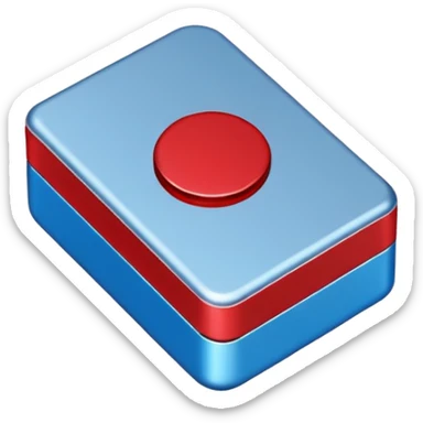 rectangular magnet related to Science Lab sticker