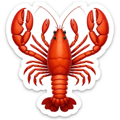 Lobster sticker