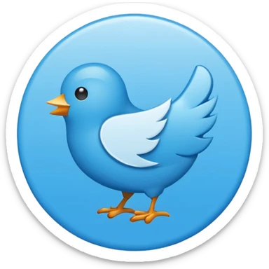 Twitter verification icon  sticker