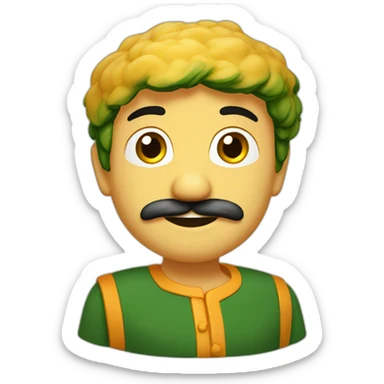 dhokla-gujrati sticker