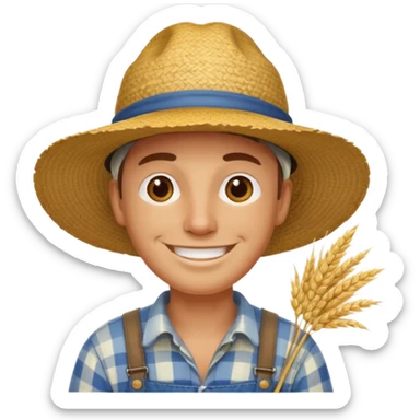 Farmer sticker