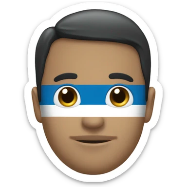 somone with Argentinian teeshirt and a frenc flag sticker