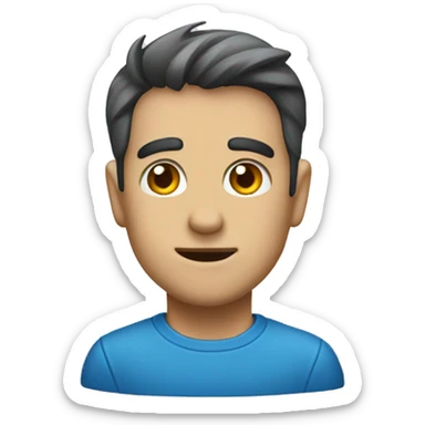 generate a blue checkmark  sticker