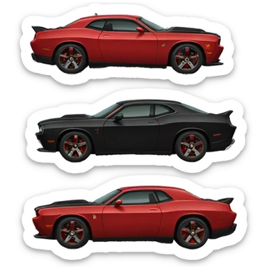 Hellcat car sticker