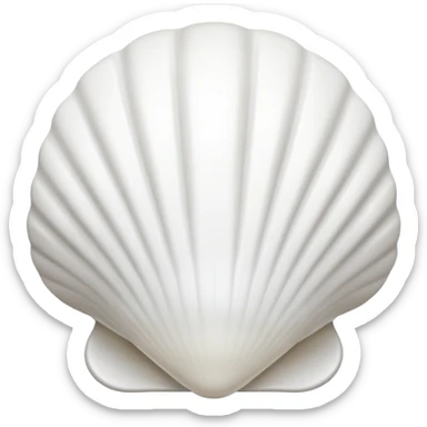 Shell WHITE JUST WHITE NO BEIGE OR ORANGE ONLY WHITE sticker